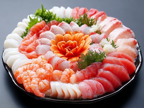 刺身拼盘图片
