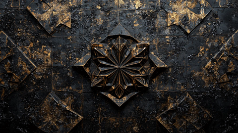 皇家蓝立体感浮雕背景