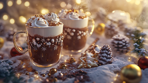 咖啡圣诞主题