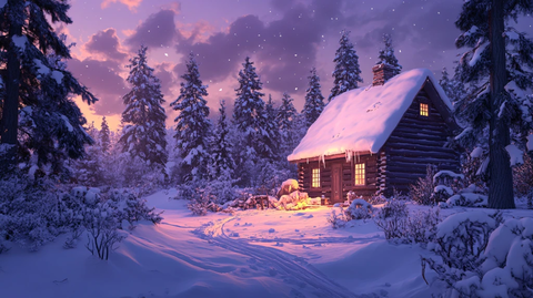 高清大画幅冬天雪景