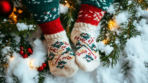 圣诞冬日袜子庆典