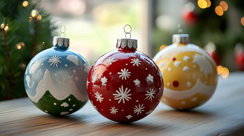 圣诞节装饰彩球