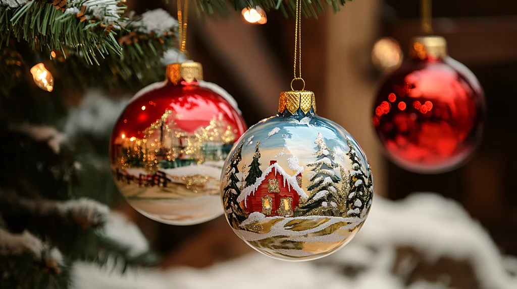 欧洲小镇圣诞节