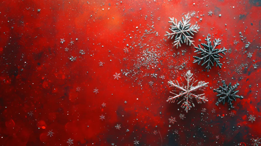 圣诞雪花壁纸