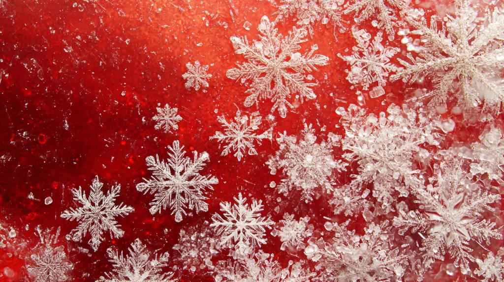 圣诞雪花壁纸