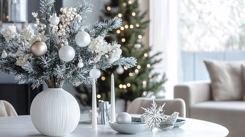 圣诞节室内圣诞树装饰