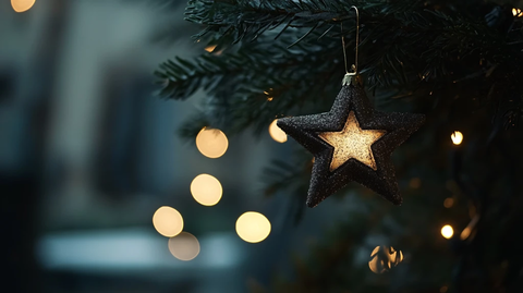 圣诞树星星灯