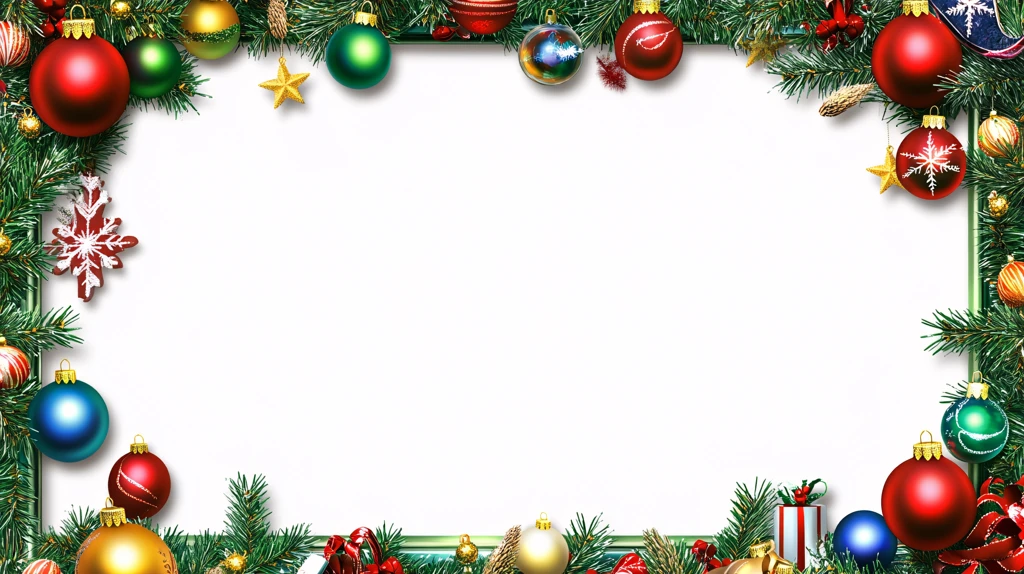 圣诞节边框
