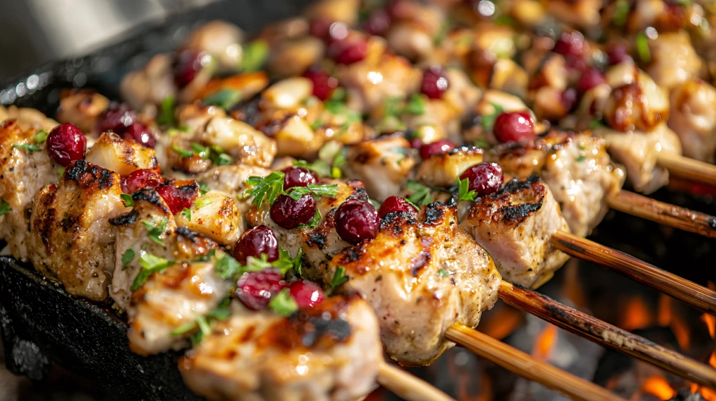 传统烤鸡配自制酱料