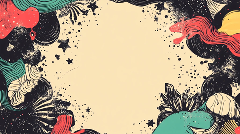 孟菲斯质感背景