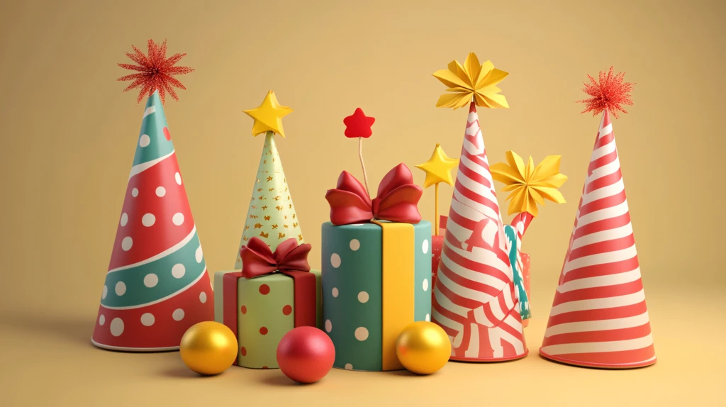 生日快乐帽高清