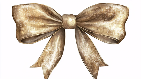 金色蝴蝶结