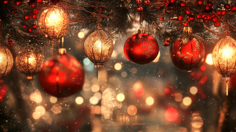 高清唯美节日灯笼