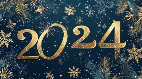 新年向量雪花图