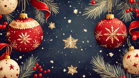 假日圣诞节背景底纹