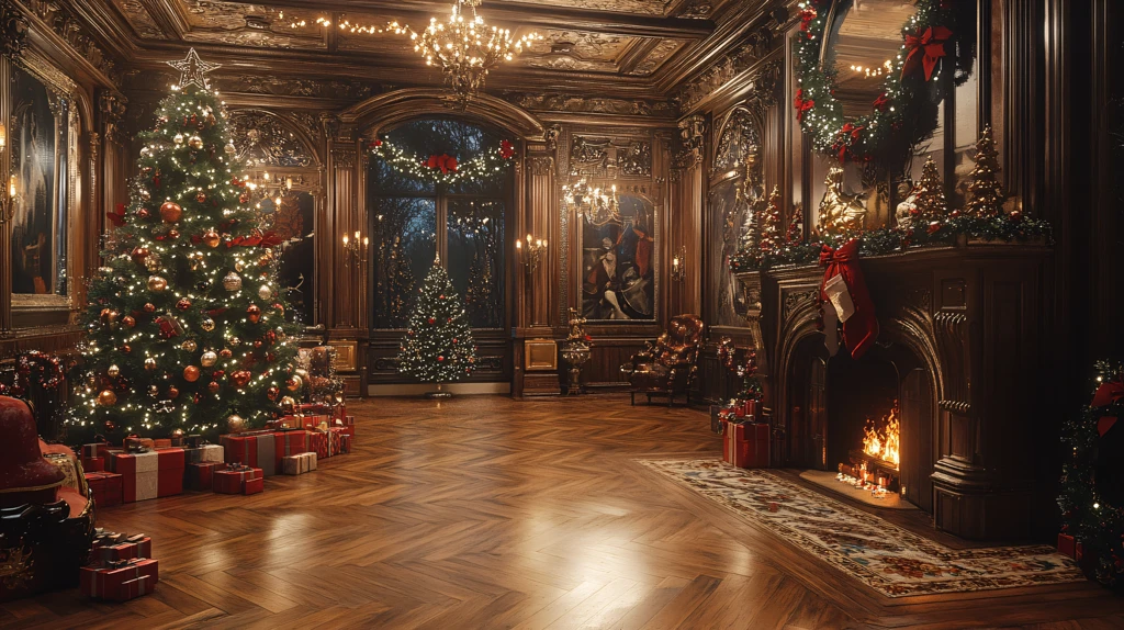 欧式圣诞风格