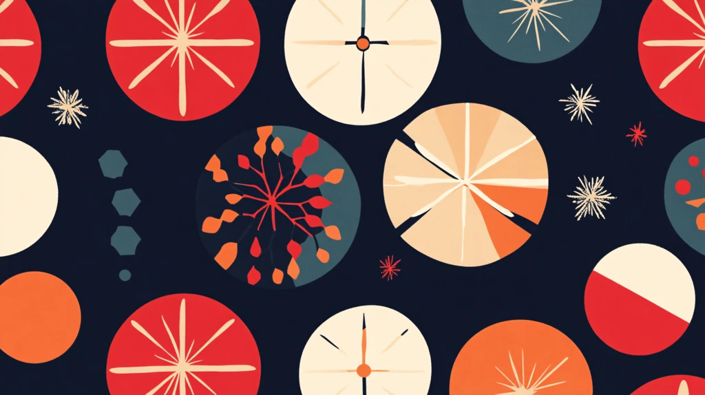 水果家纺图案插画