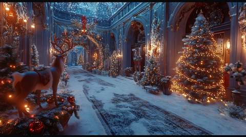 欧式圣诞风格