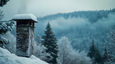 唯美冬天壁纸背景