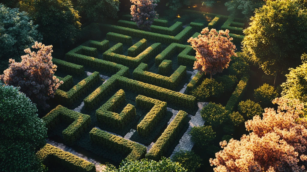 树篱迷宫