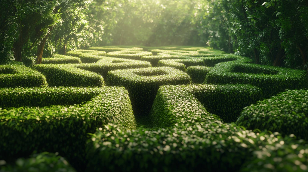 绿植迷宫