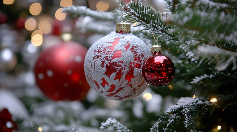 圣诞树上的装饰品