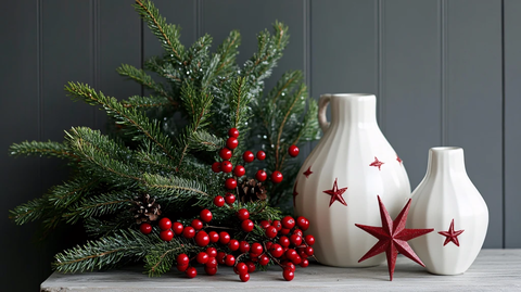 圣诞节植物装饰