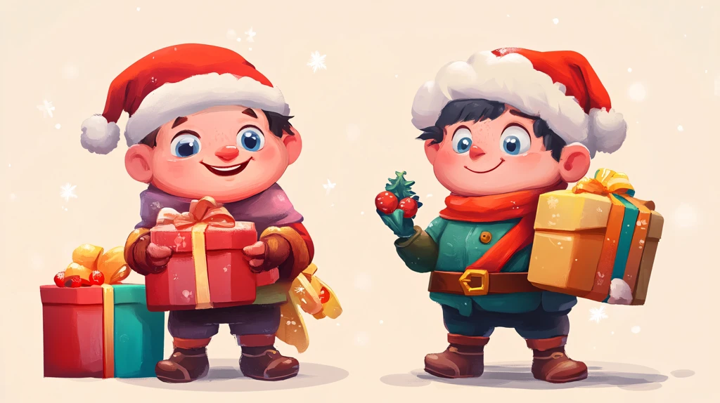 圣诞节卡通人物