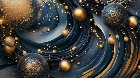 立体金属质感球体