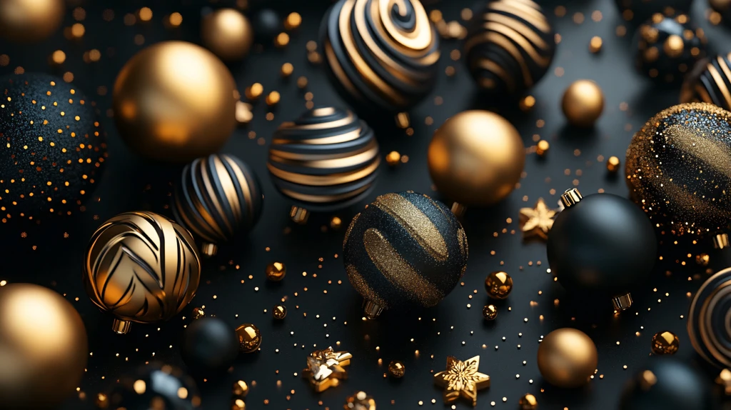 立体金属质感球体