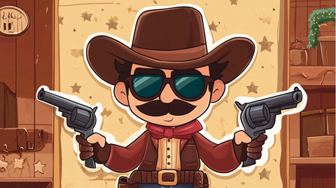侦探游戏卡通形象