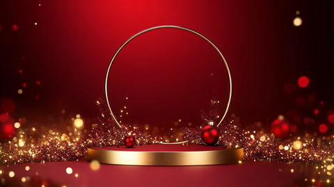 红金大气简约画面