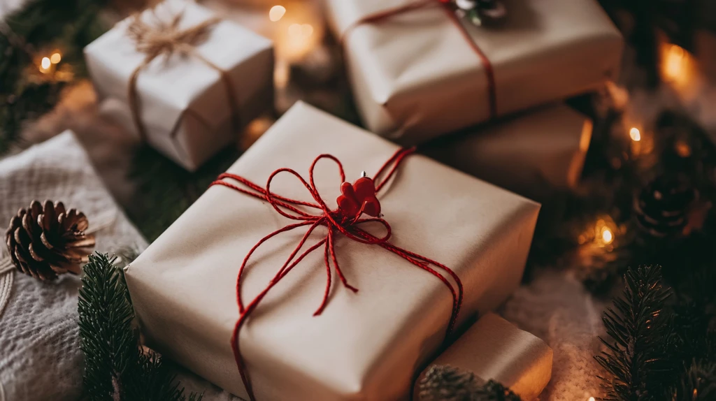 圣诞节礼物背景