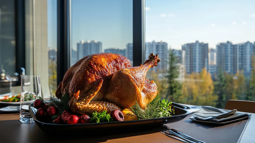 圣诞晚餐在家中