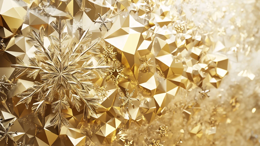 金色立体感背景