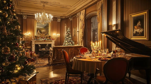 圣诞餐厅布置