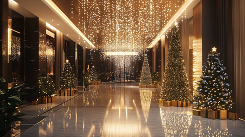 酒店圣诞节布置