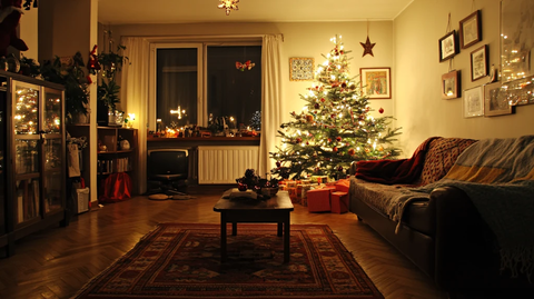 圣诞树的房间
