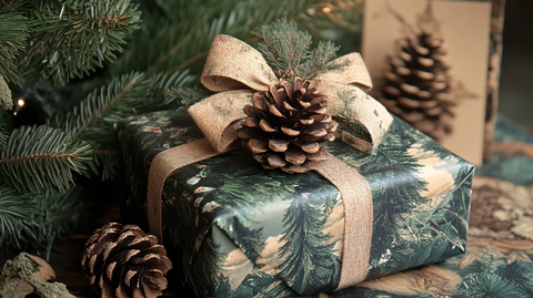 圣诞礼物打包盒