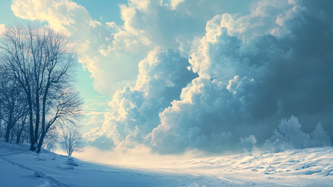 高清大画幅冬天雪景