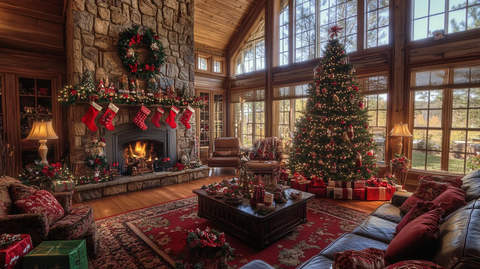 美式圣诞风格