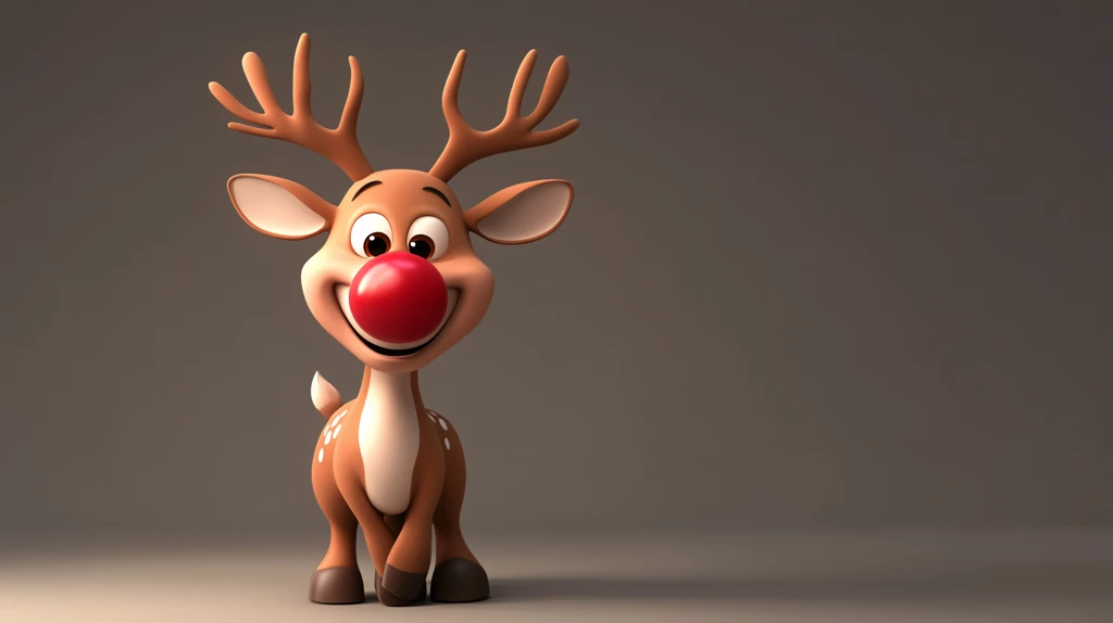 马鹿卡通形象设计