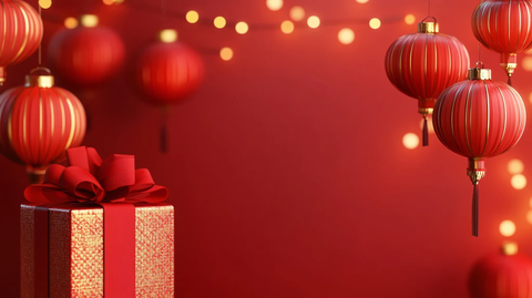 喜庆场景灯笼密布