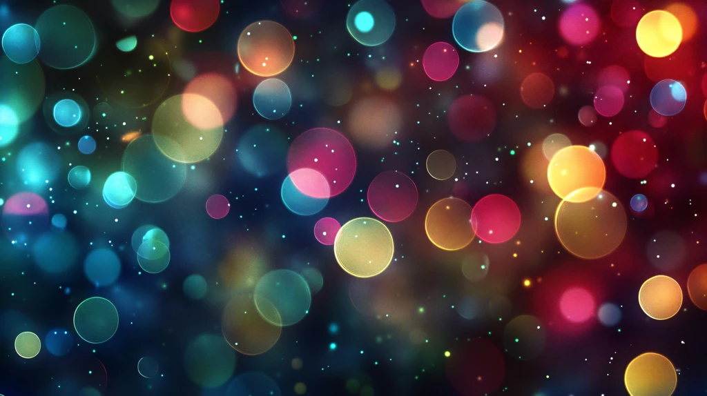 绚丽光晕光斑唯美背景