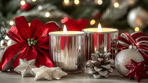 圣诞节蜡烛