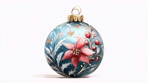 彩绘圣诞球