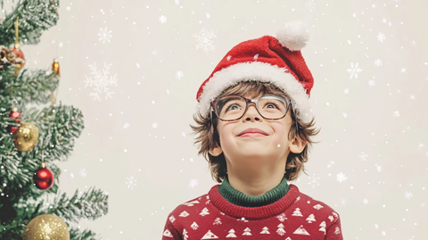 庆祝圣诞节特写