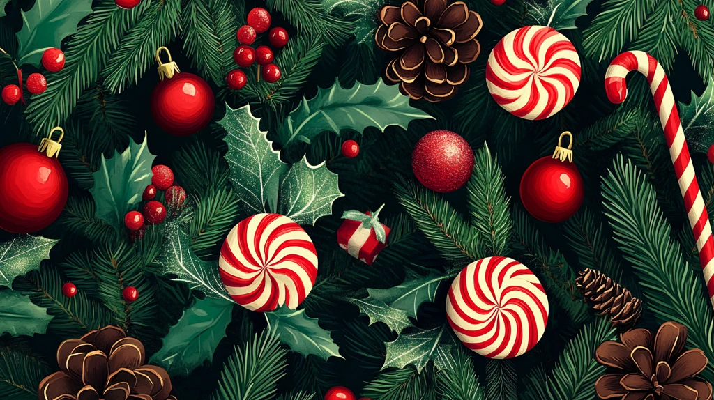 假日圣诞节背景底纹