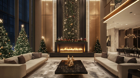 酒店圣诞布置图片