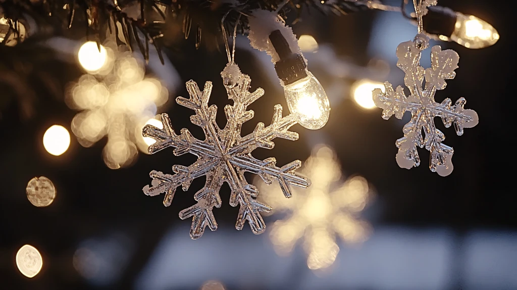 雪花装饰灯